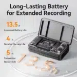 Ulanzi A100, ওয়্যারলেস মাইক্রোফোন। - Image 2