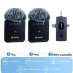 BOYA BY-MW8 উন্ডশিল্ড(পশম) যুক্ত নয়েস ফ্রি প্রফেশনাল মাইক্রোফোন। - Image 4