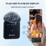 BOYA BY-MW8 উন্ডশিল্ড(পশম) যুক্ত নয়েস ফ্রি প্রফেশনাল মাইক্রোফোন। - Image 2