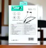 মেগনেটিক অন অফ + ট্রান্সপারেন্ট বডির নেকবেন্ড হেডফোন - Image 2