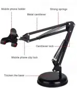 Desktop mobile stand for video recording