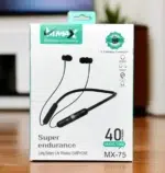 মেগনেটিক অন অফ + ট্রান্সপারেন্ট বডির নেকবেন্ড হেডফোন - Image 3