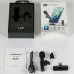 K8 wireless microphone with box and accessories
