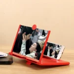 Mobile phone screen amplifier for watching videos