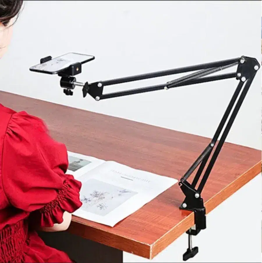 Overhead mobile video stand