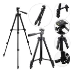 Tripod 380A stand with pan head, quick release plate and leg locks