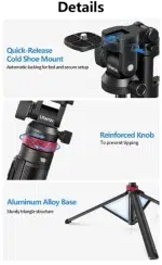 Ulanzi MT-78 price in Bangladesh, 72 inch tripod details