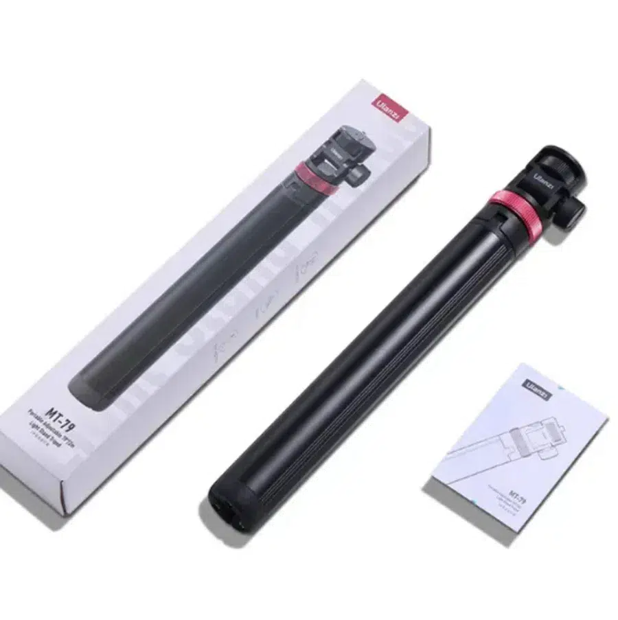 Ulanzi MT-79 tripod with box and instruction manual