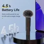 Ulanzi WM10 microphone 4.5 hour battery life