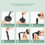 মাল্টি ফাংশনাল মোবাইল স্ট্যান্ড - Image 4