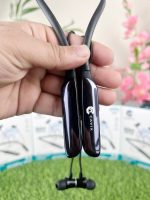 Cavix neckband magnetic earbuds snapped together