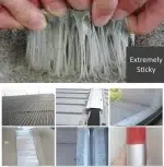 Aluminium foil butyl tape extremely sticky for leak repair