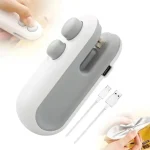 Rechargeable mini sealing machine with Type-C charging cable