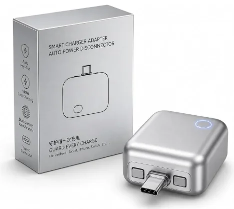 Auto charger disconnector 140W Type-C with box