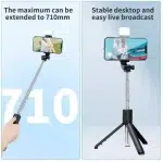 R1s Selfie Stick with Bluetooth Remote Control