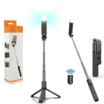 R1s Selfie Stick with Bluetooth Remote and Fill Light