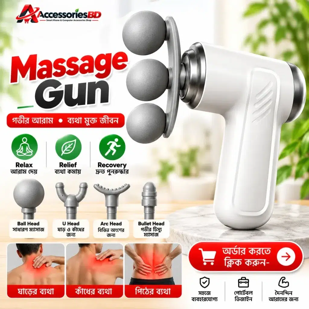 3 head massage gun