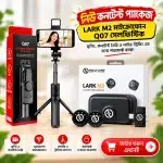 Lark M2 Wireless Microphone + Q07 Selfie Stick Combo Package