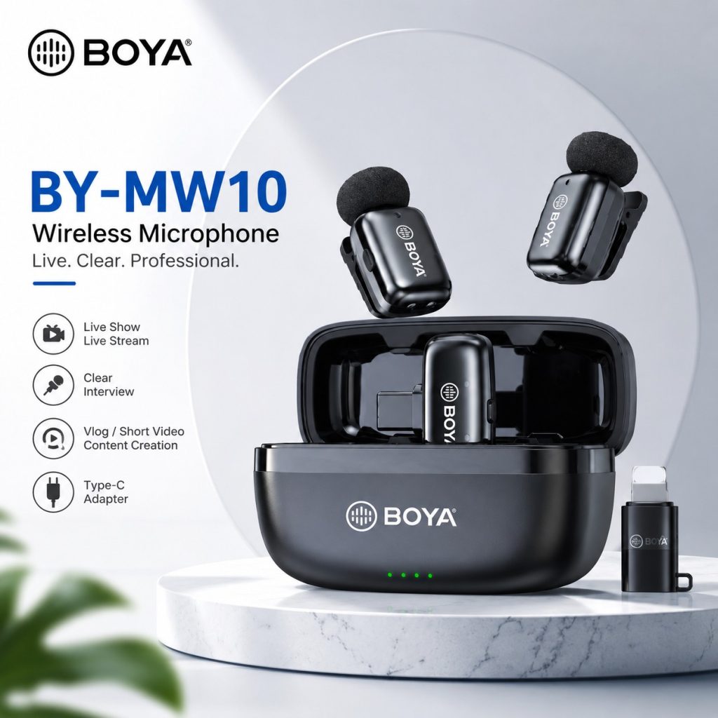 BOYA BY-MW10 wireless microphone