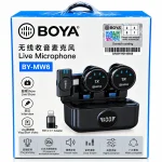 BOYA BY-MW6 wireless microphone box