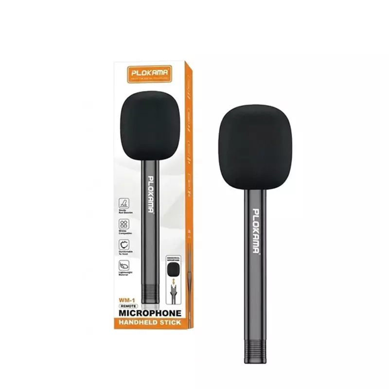Plokama WM-1 microphone handheld stick with box