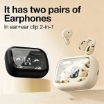 Q10 earbuds price 2 in 1 two pairs black gold